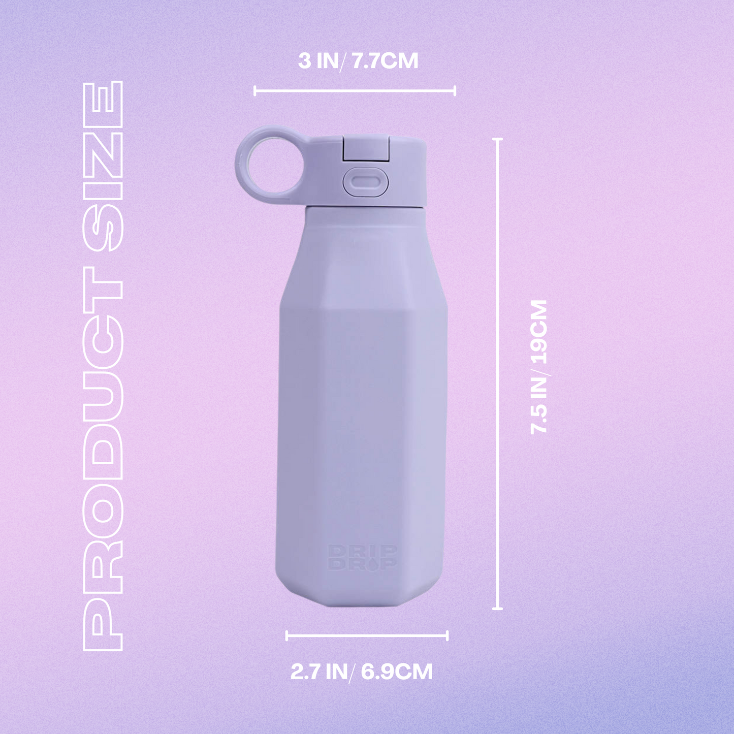 Purple Kids Water Bottle 350ml