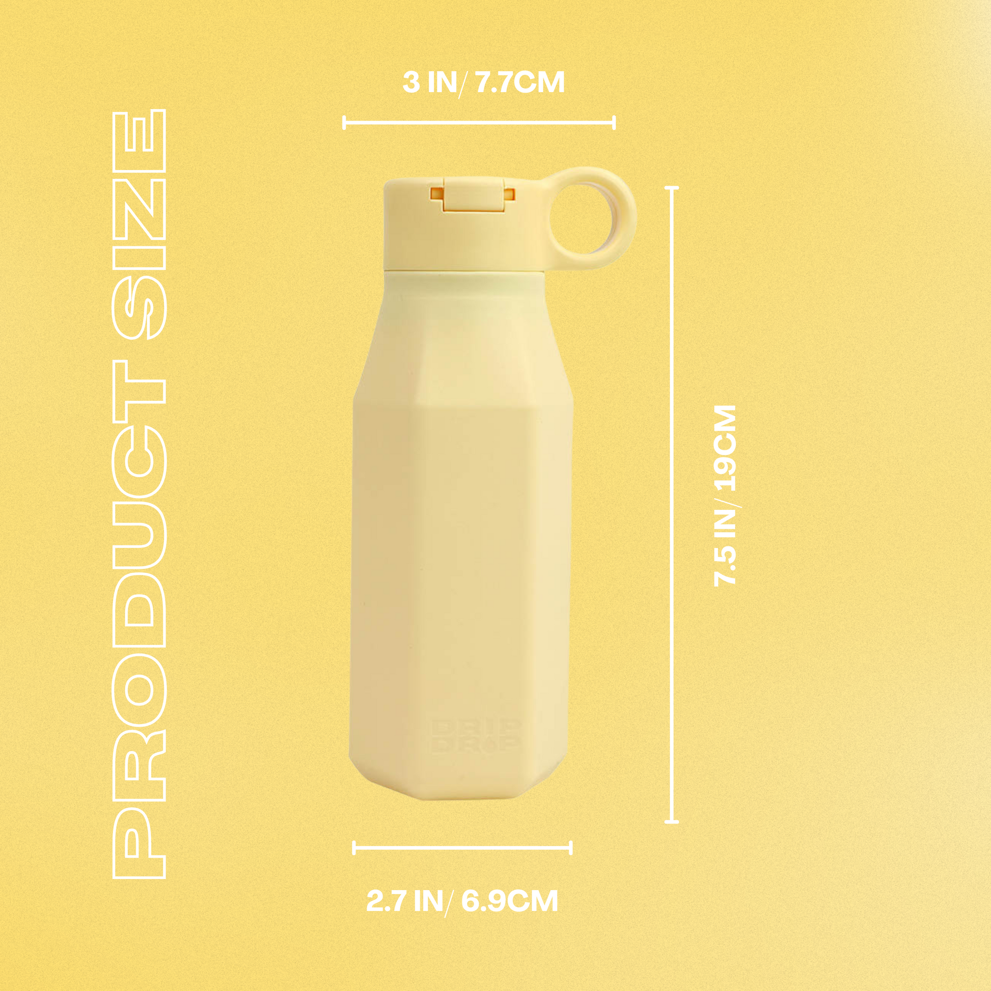 Yellow Kids Water Bottle 350ml