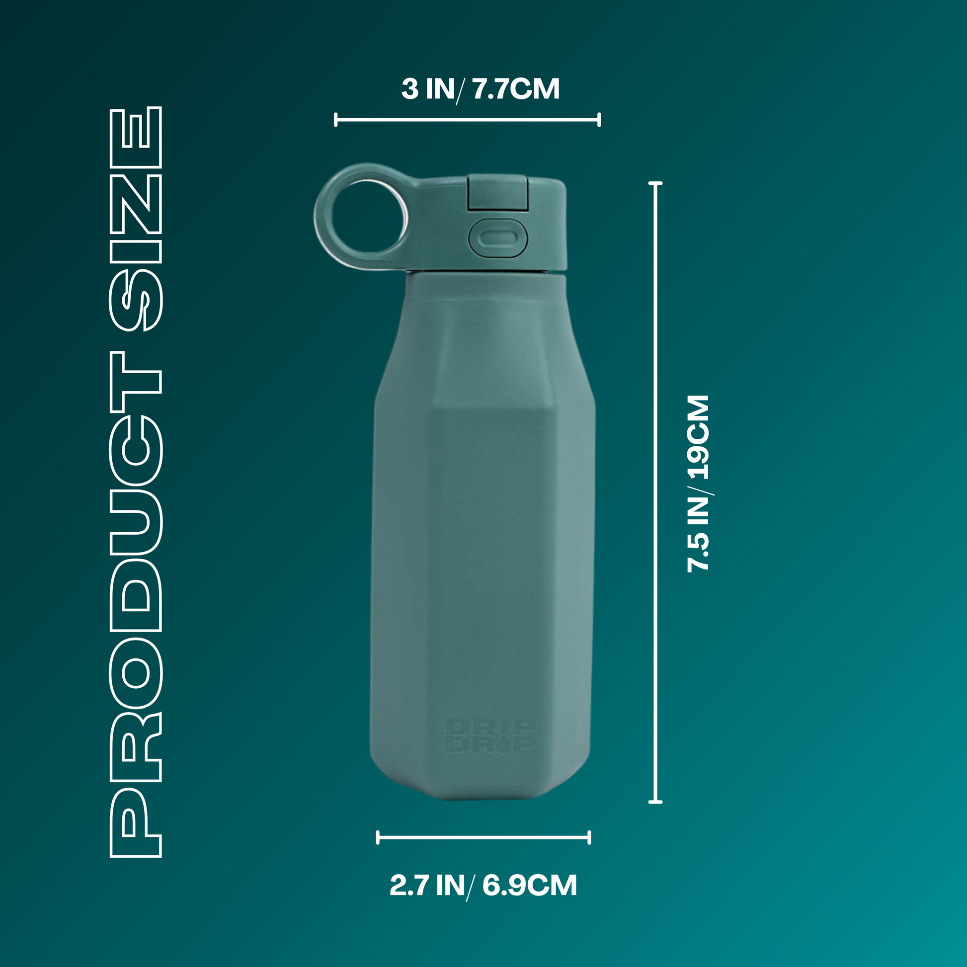 Green Kids Water Bottle 350ml