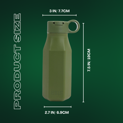 Khaki Kids Water Bottle 350ml