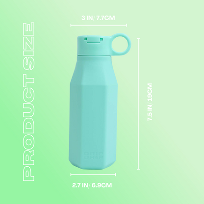 Mint Green Kids Water Bottle 350ml