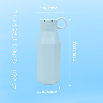 Light Blue Kids Water Bottle 350ml